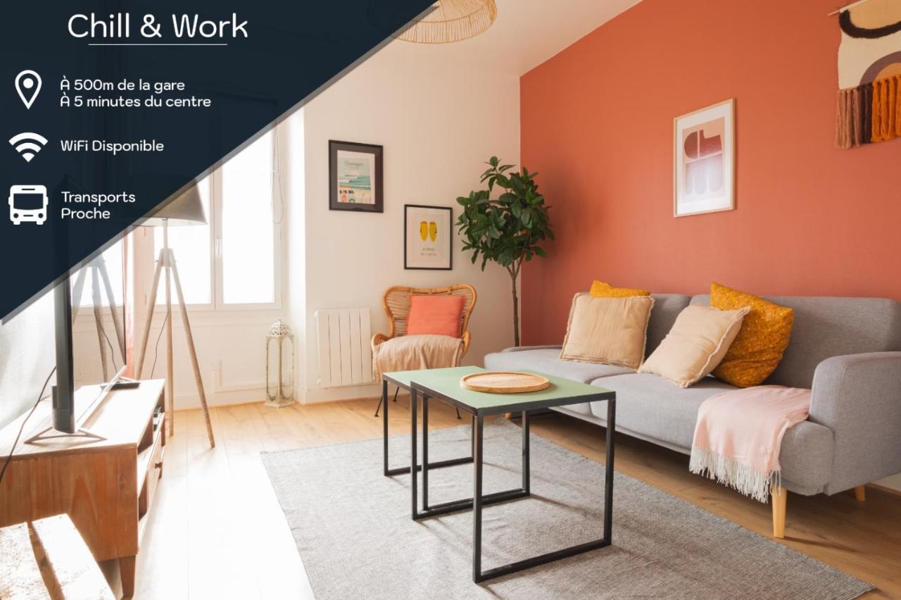 Апартаменти Chill And Work / Gare Tgv / Beau T2 Renove Ренн Екстер'єр фото